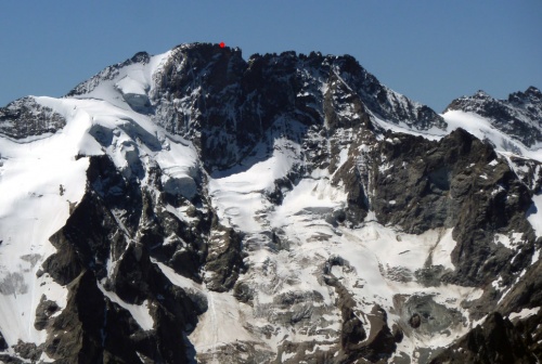 Massif des Écrins : Le Rateau