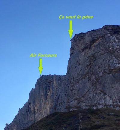 vue de la Pène depuis côté Est